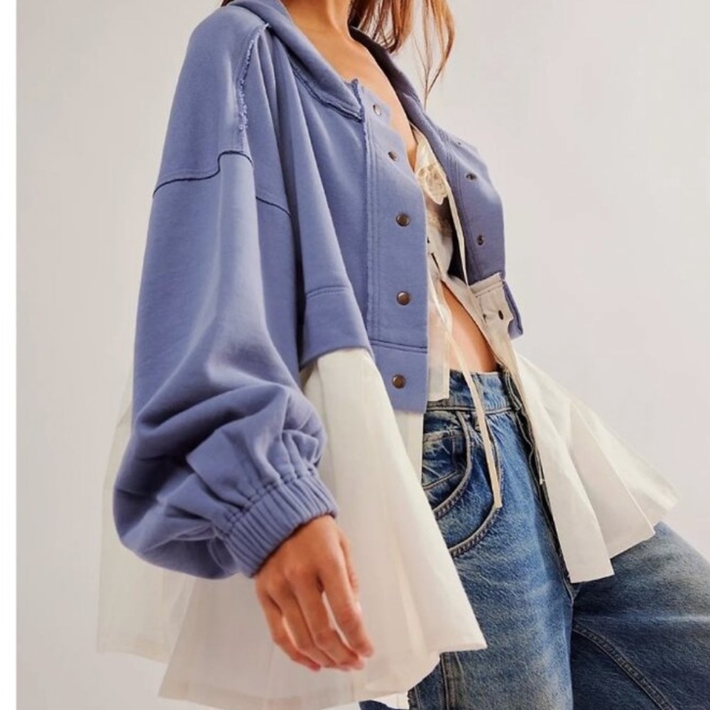 Free People, Ellie Sweatshirt Top, XS